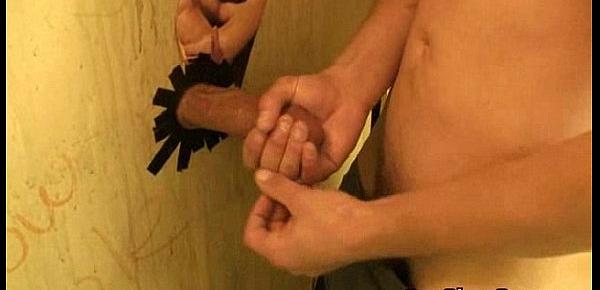  Private handjob and rubbing with black gay muscular dude 22